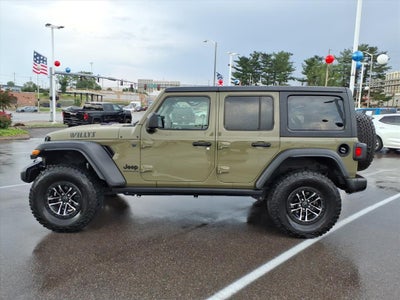 2025 Jeep Wrangler 4-Door Willys 4x4