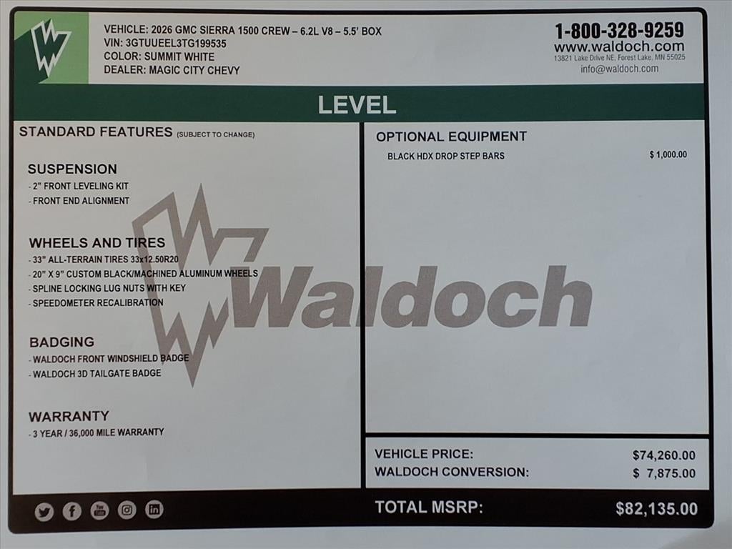 2026 GMC Sierra 1500 AT4